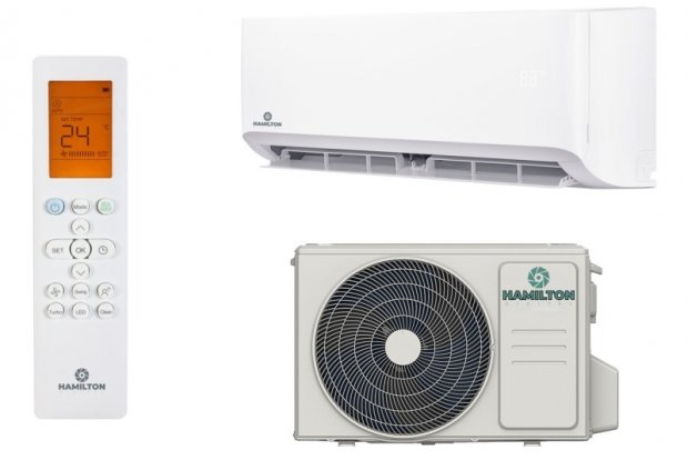 Alap szereléssel HAMILTON AETHER HAWI-120A / HAOI-120A 3,51kW split klíma
