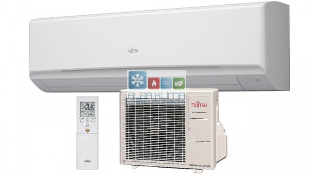Fujitsu ASYG30KMTA/AOYG30KMTA Standard 8 kW-os szerver klíma szett
