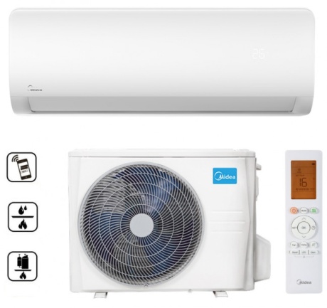 Midea MG2X-18-SP Xtreme Save oldalfali split (R32, 5,3 kW)